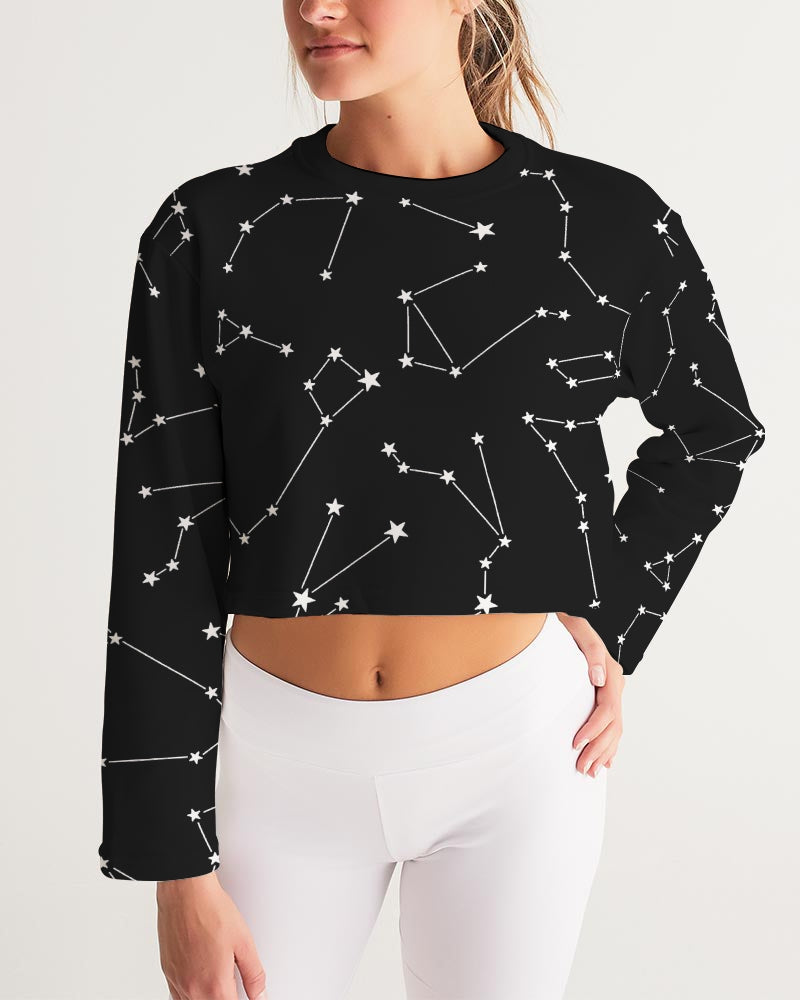 Written in the Stars Women's Cropped Sweatshirt