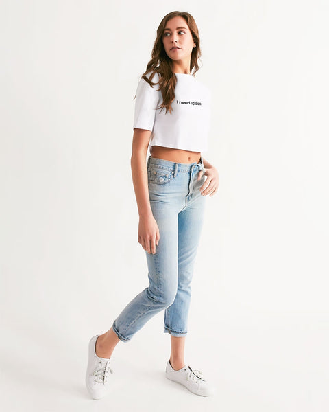 I Need Space Women's Cropped Tee