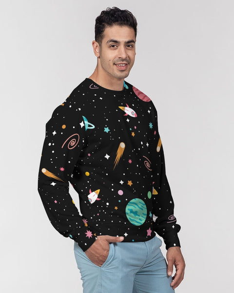 Out of This World Men's Classic French Terry Crewneck Pullover