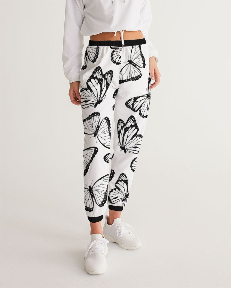 Butterfly Track Pants (Grey), Women's Fashion, Bottoms, Other Bottoms on  Carousell