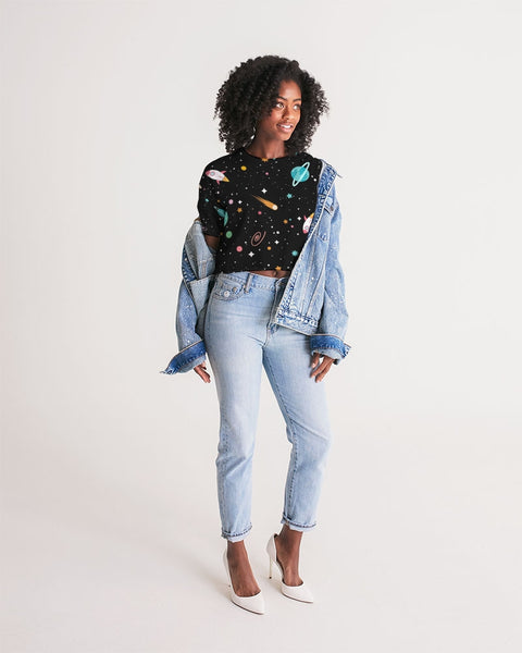 Out of This World Women's Lounge Cropped Tee
