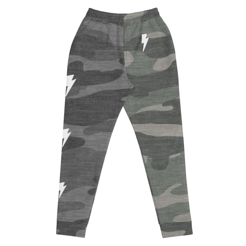 Vibrate Higher Distressed Camo Women's Joggers