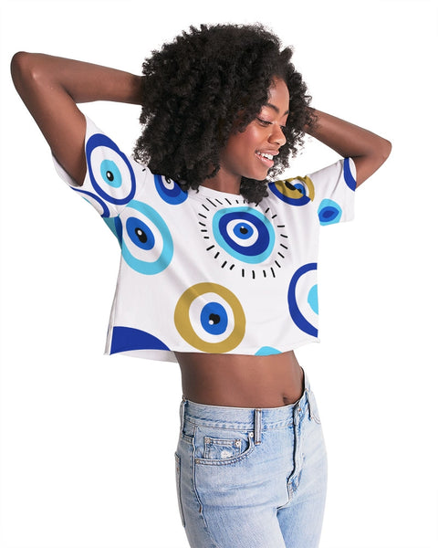 Protect the Peace Women's Lounge Cropped Tee